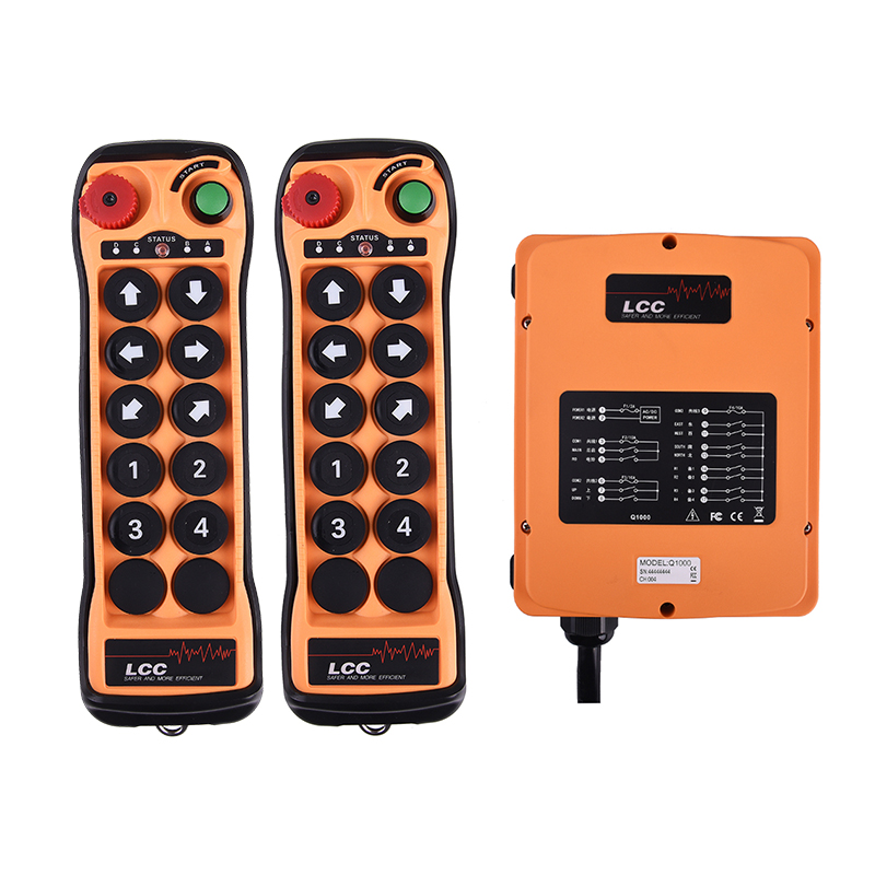Q1000 Telecrane Hydraulischer Kran Funksender und Empfänger Fernbedienung